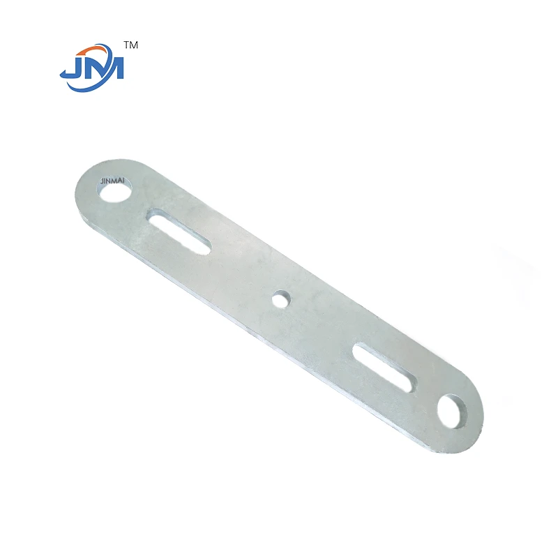 Hot plonje galvanize senk twou Joint Plak, Ajisteman Plak, kwa bra Konekte Plak, pouvwa Fittings Iron Pwodwi pou Telefòn