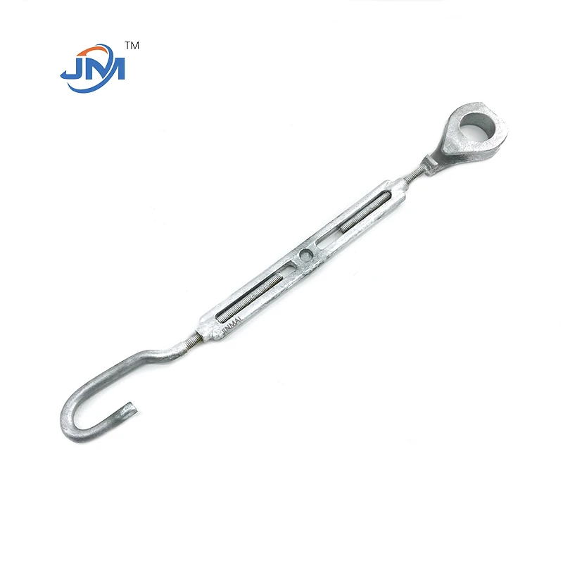 Hot-dip Galvanized Open Body Turnbuckle Bolts