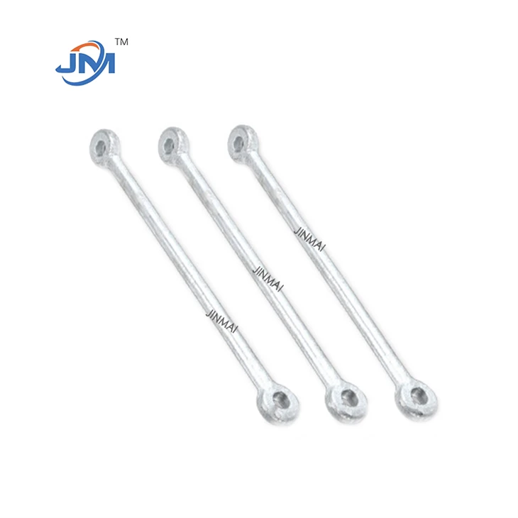 Hot plonje galvanize ekstansyon Rod