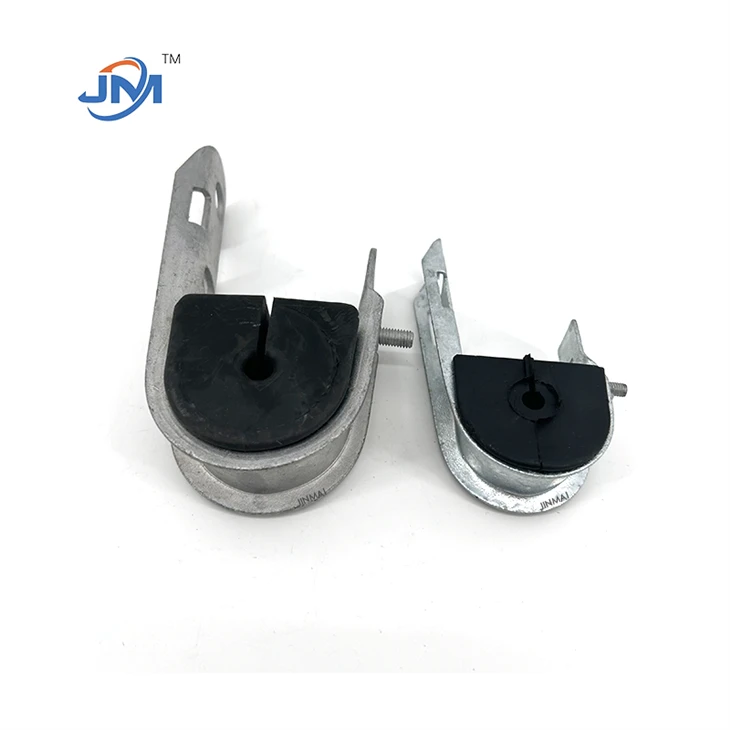 Cho -DIP galvanize J Hook sispansyon kranpon/ADSS kab sispansyon kranpon pou poto kranpon