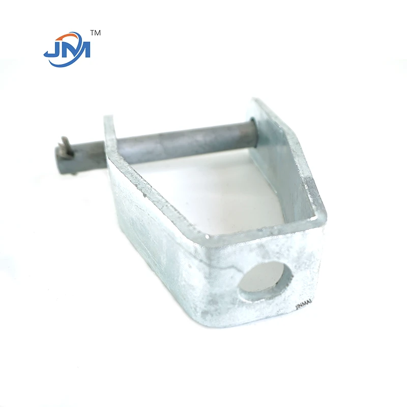 Segondè Clevis Bracket Hot DIP galvanize Pol Liy Materyèl
