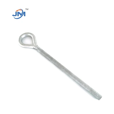 Fòje cho -dip galvanize boulon je oval