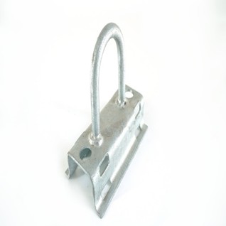 FTH aksesè Ies galvanised Steel Pol Support/Galvanized Steel Pole Support Manifakti