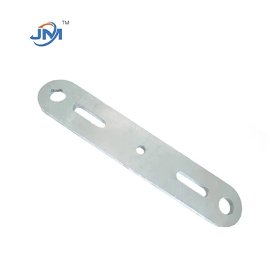 Hot plonje galvanize senk twou Joint Plak, Ajisteman Plak, kwa bra Konekte Plak, pouvwa Fittings Iron Pwodwi pou Telefòn